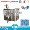 Rotary Plastic Triple Cup Filling and Sealing Machine (RZ-3R)